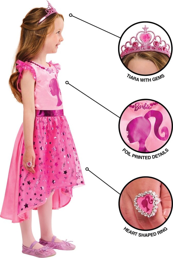 Rubies - Barbie Kostume Sæt 104-116 Cm