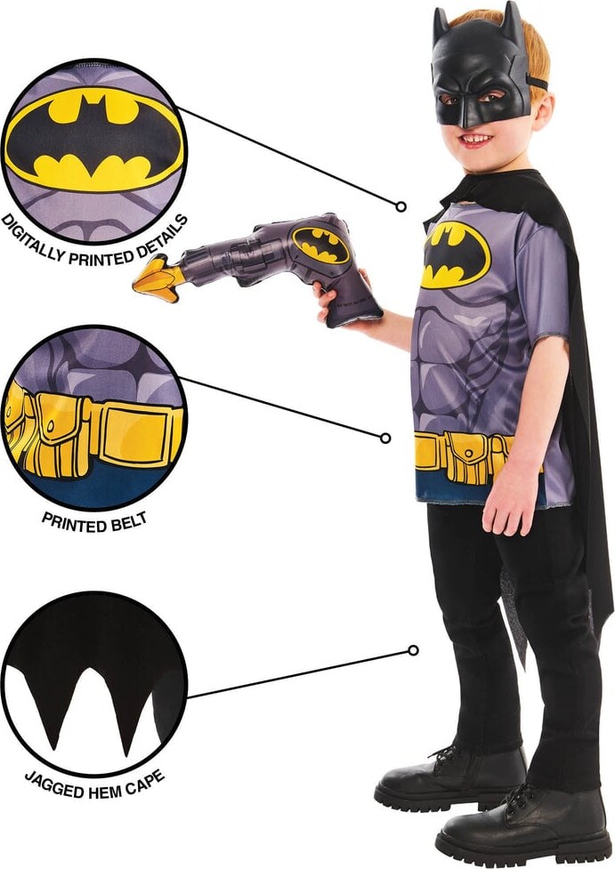 Rubies - Batman Kostume Sæt 110-116 Cm