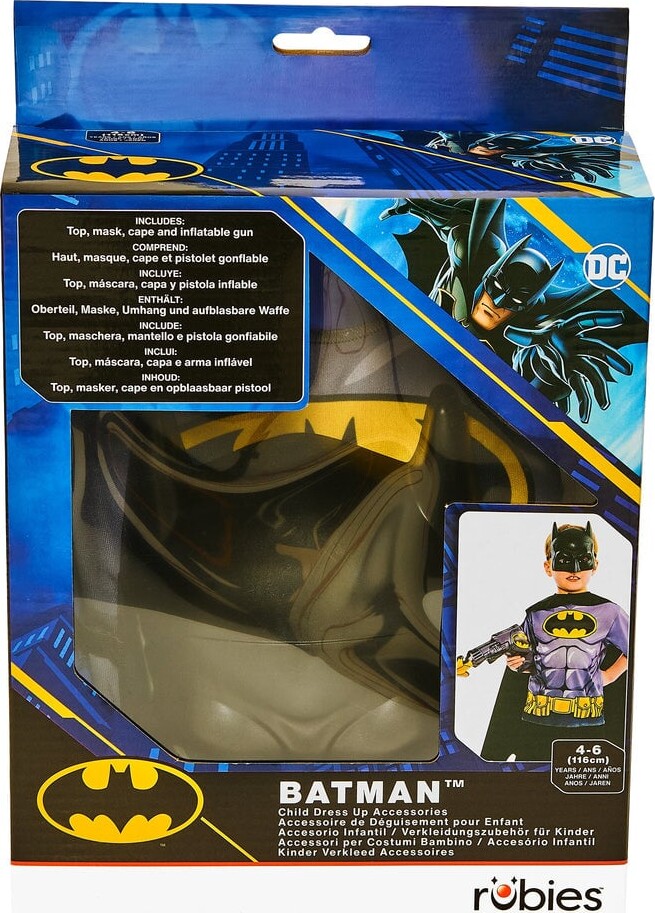 Rubies - Batman Kostume Sæt 110-116 Cm