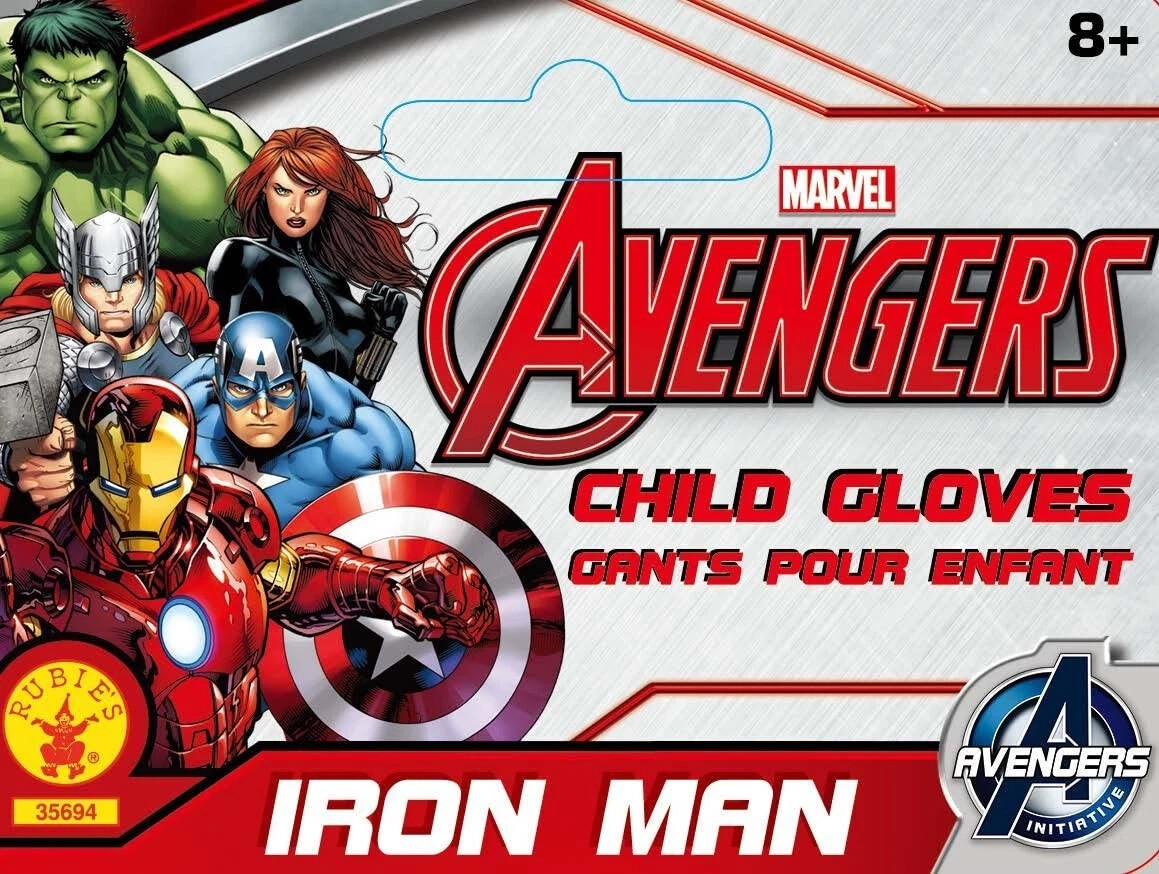 Iron Man Handsker - Rubies