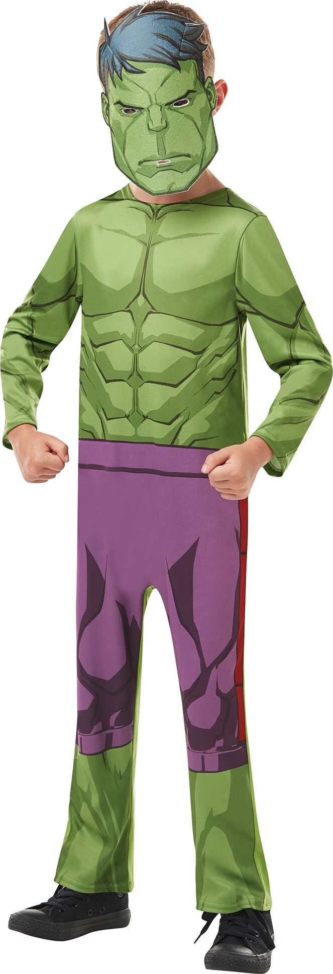 Hulk Kostume Til Børn - Marvel - Rubies - 116 Cm