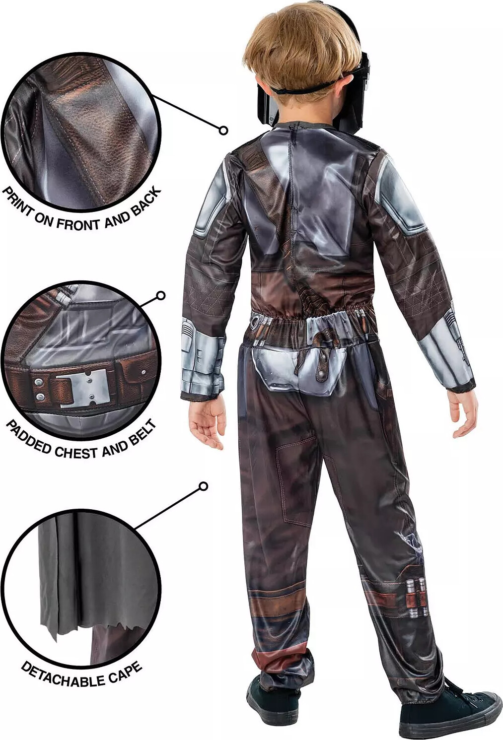 Mandalorian Kostume Til Børn - Star Wars - 116 Cm - Rubies