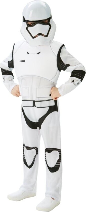 Stormtrooper Kostume Udklædning - 5-6 År - Rubies