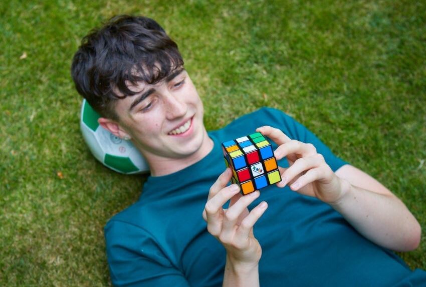 Rubik S - Rubik S Cube - Retro Snake Og 3X3 Cube Sæt