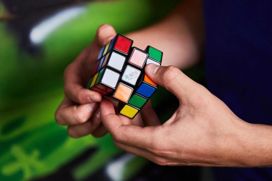 Rubik S - Rubik S Cube - Retro Snake Og 3X3 Cube Sæt