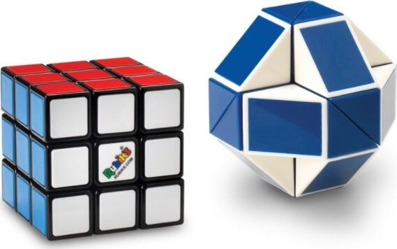 Rubik S - Rubik S Cube - Retro Snake Og 3X3 Cube Sæt