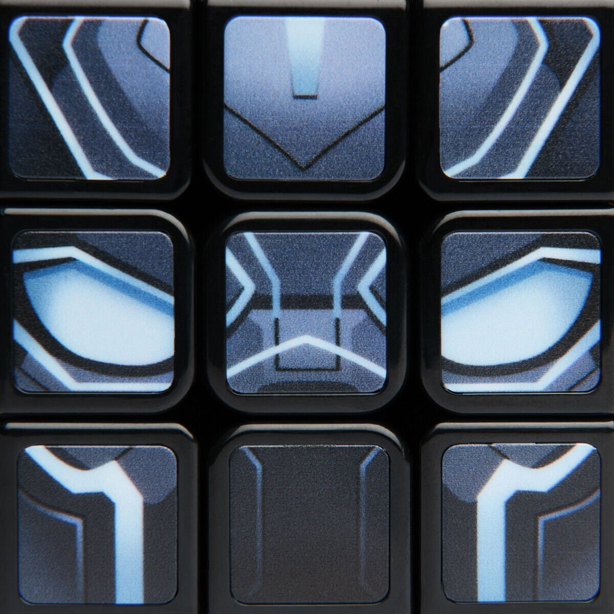 Rubik S - Black Panther Rubik S Cube - 3X3 Terning - Marvel - Officiel