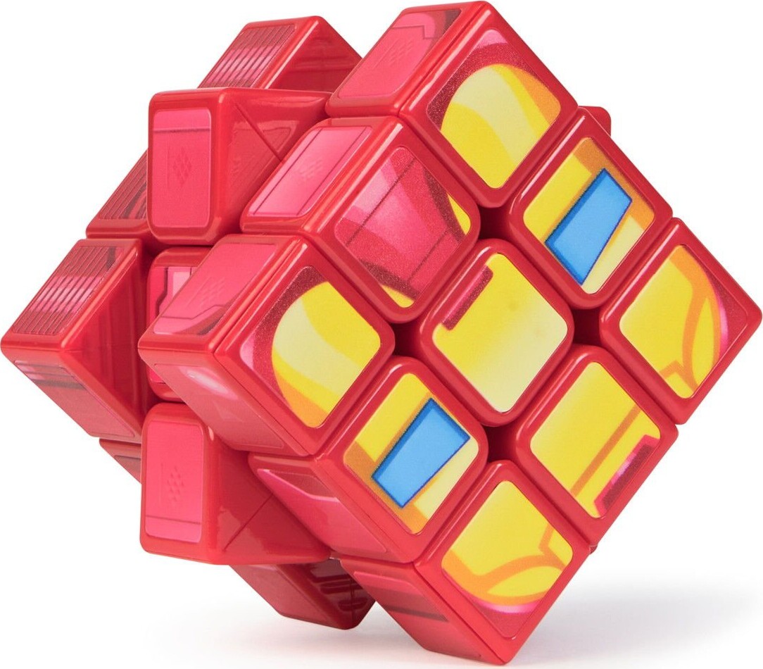 Rubiks - Iron Man Rubik S Cube - 3X3 Terning - Marvel - Officiel