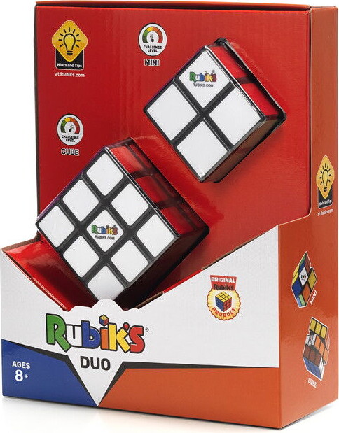 Rubik S - Duo Cube Sæt - 3X3 Og 2X2 Officielle Terninger
