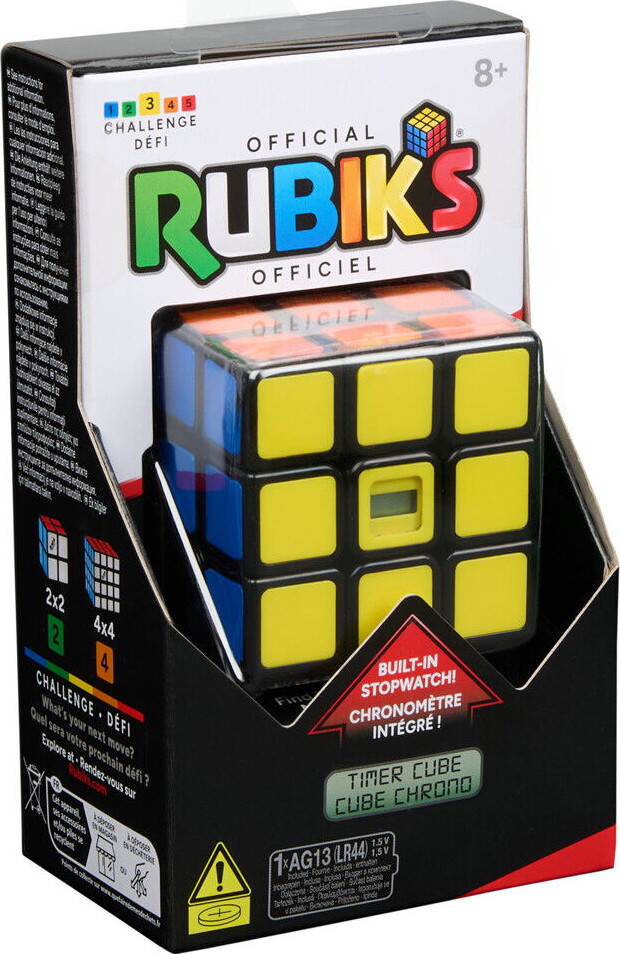 Rubik S - Timed Cube - 3X3 Officiel Ternning Med Stopur
