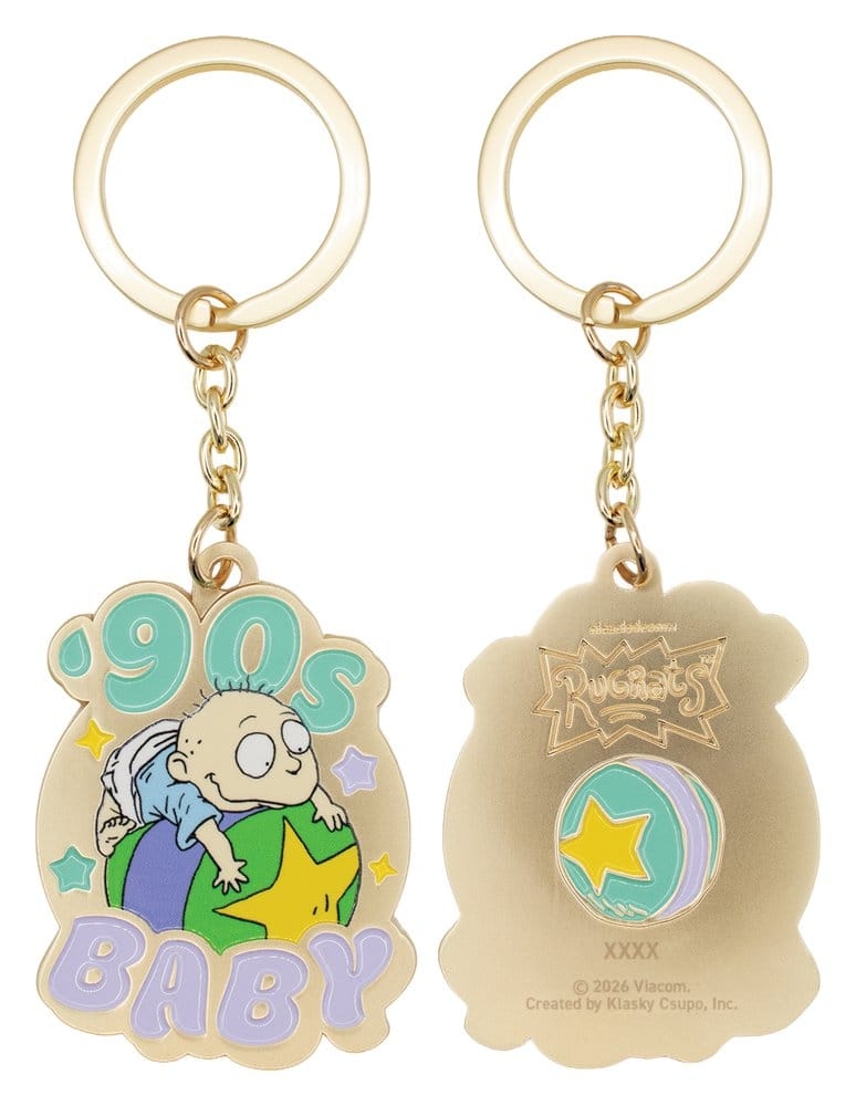 Rugrats - 35-Års Jubilæums Nøglering - Misty Gold - 60 X 45Mm
