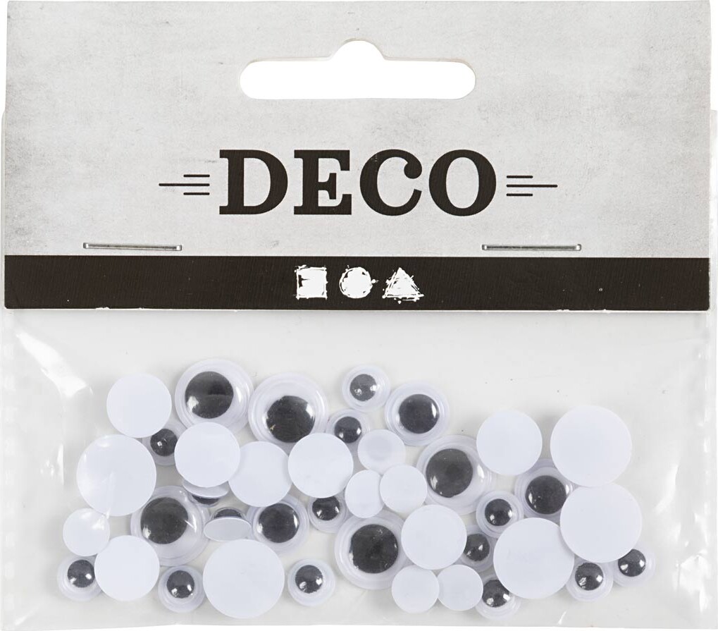 Rulleøjne - Ø 6 8 10 Mm - 40 Assorterede