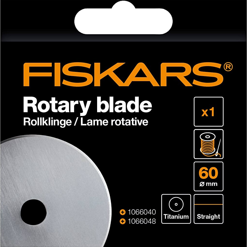 Fiskars - Rotary Blade - Rulleblad - Ø 60 Mm - 5895