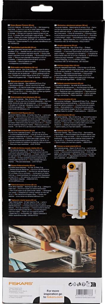 Fiskars - Rotary Paper Trimmer - Rulleskæremaskine - L 30 Cm - 9908