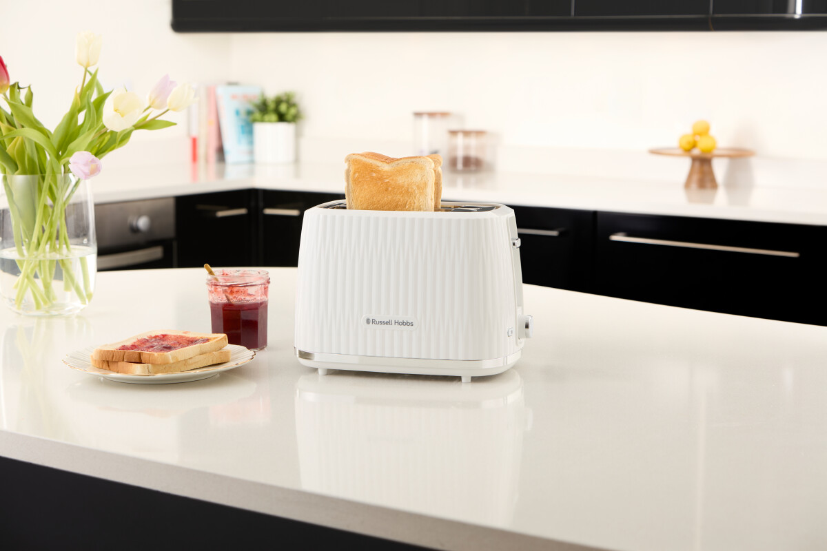 Russell Hobbs - Brødrister - 2 Skiver - Eden - Hvid