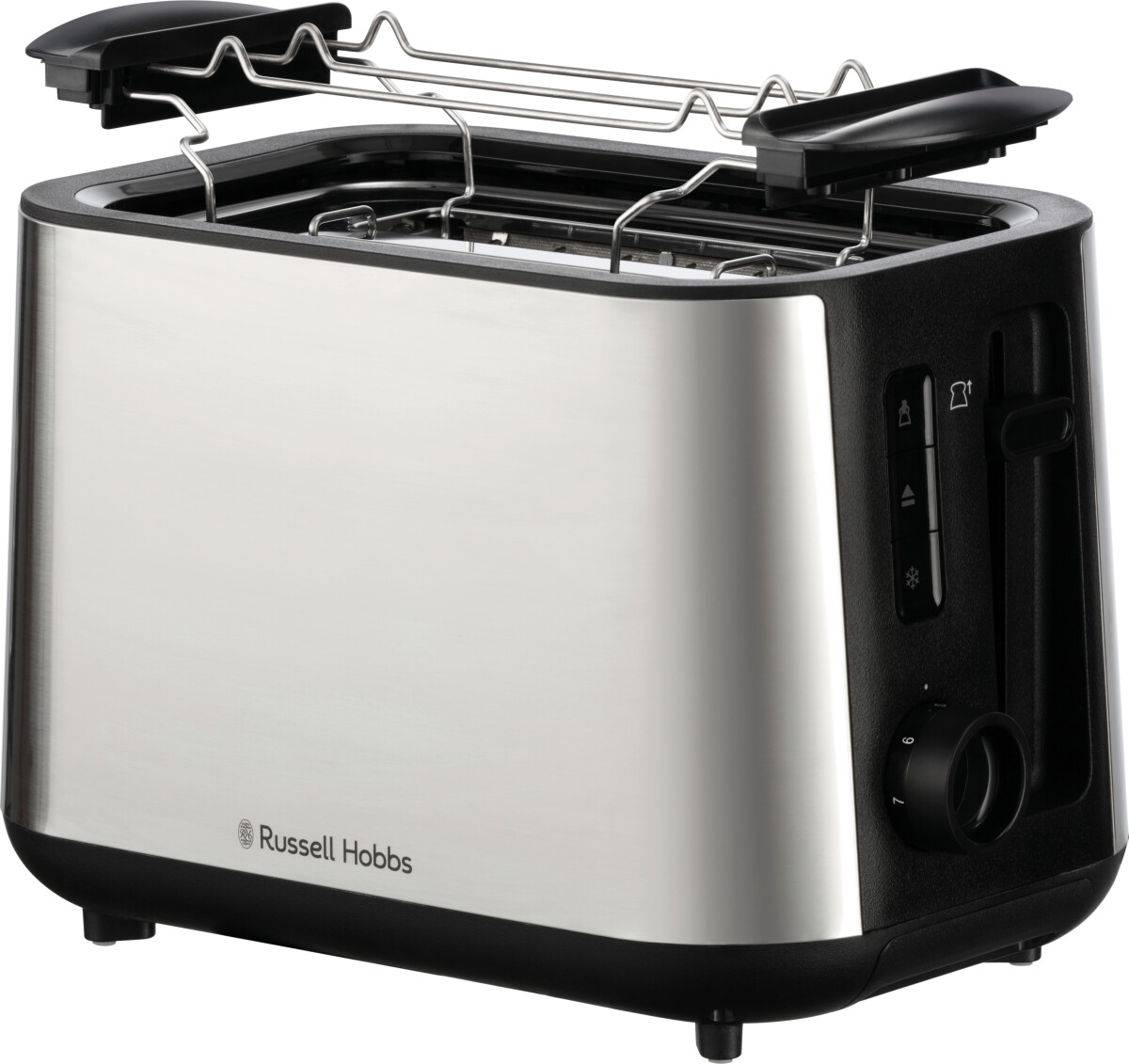 Russell Hobbs - Brødrister - 2 Skiver - Heaton - Børstet Rustfrit Stål