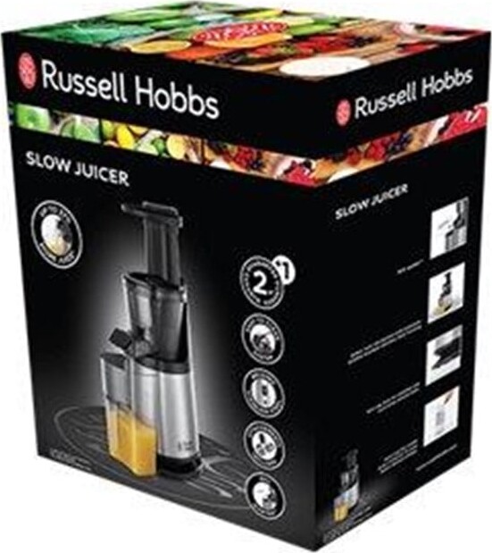 Russell Hobbs - Slow Juicer - Sort - 150 W