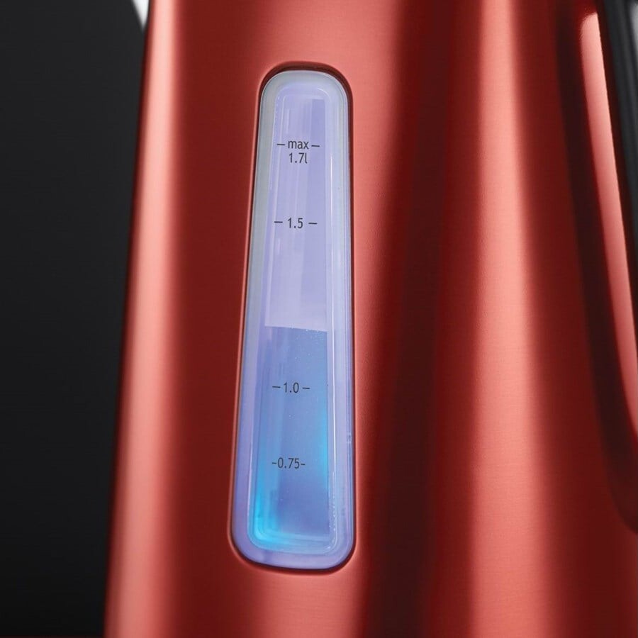 Russell Hobbs - Elkedel - Ledningsfri - Luna - 1 7 L - Rød