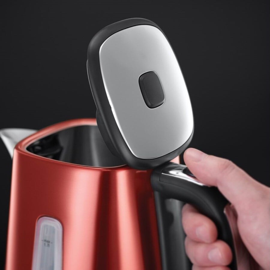 Russell Hobbs - Elkedel - Ledningsfri - Luna - 1 7 L - Rød