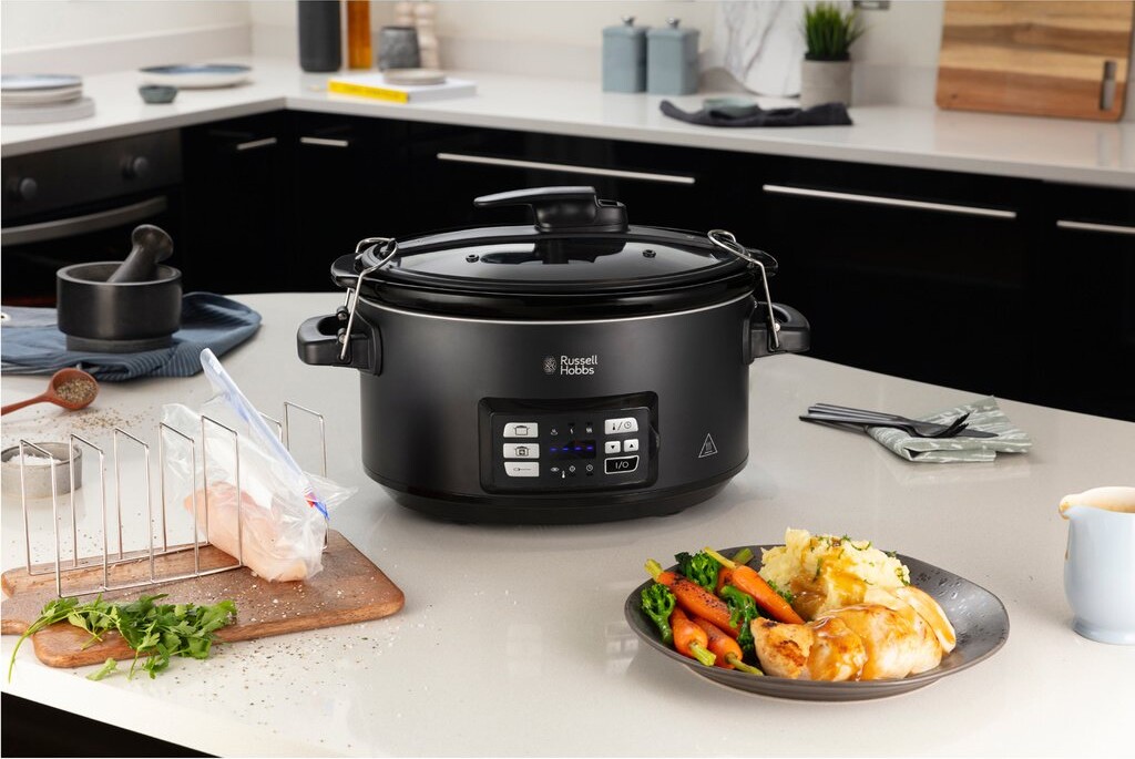 Russell Hobbs - Sous Vide Slow Cooker - 6 5 L - Sort