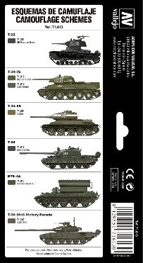 Vallejo 71613 - Russian Greens - Model Air Afv Color 8X18 Ml