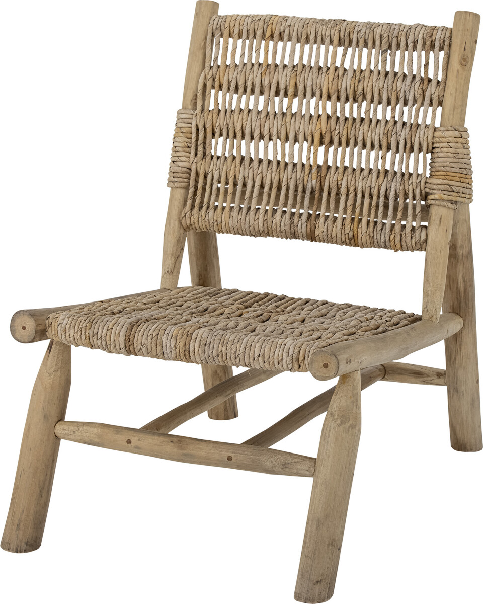 Bloomingville - Ruthy Loungestol - Natur - Teak Træ