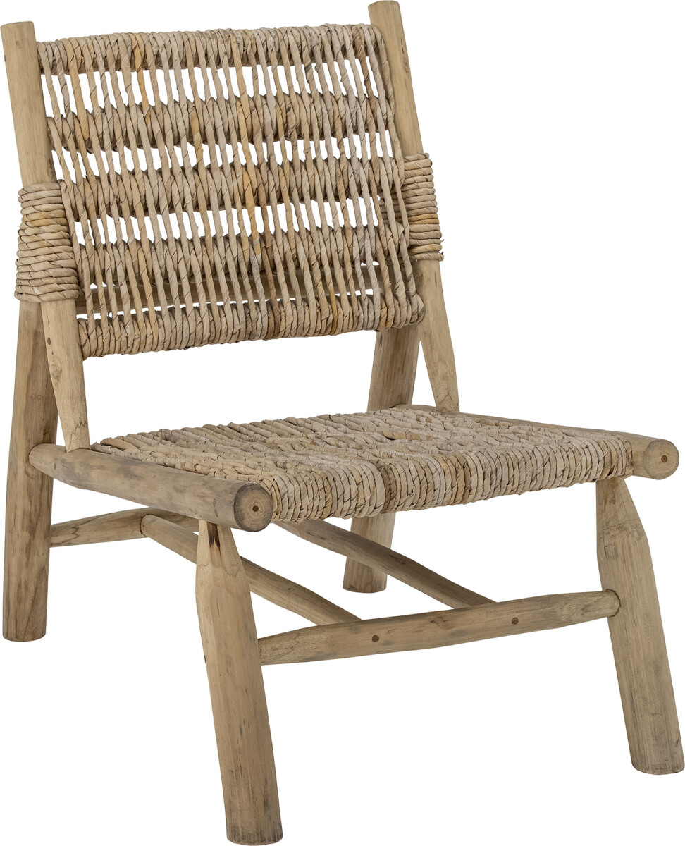 Bloomingville - Ruthy Loungestol - Natur - Teak Træ