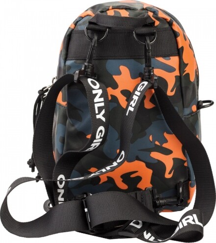 Centrum - Orange Camo Rygsæk Til Børn - Only Girl