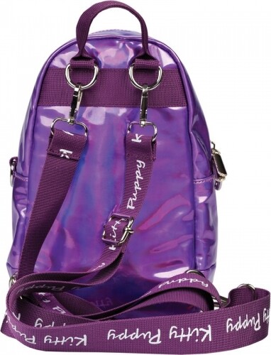 Centrum - Kitty Puppy Rygsæk Til Teenager - Lilla - 24X15X11 Cm