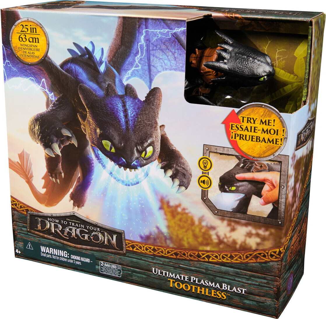 How To Train Your Dragon - Ultimate Plasma Blast Toothless