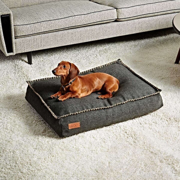 Sackit - Hundeseng Medium - 80X60X15 Cm - Cobana Sort