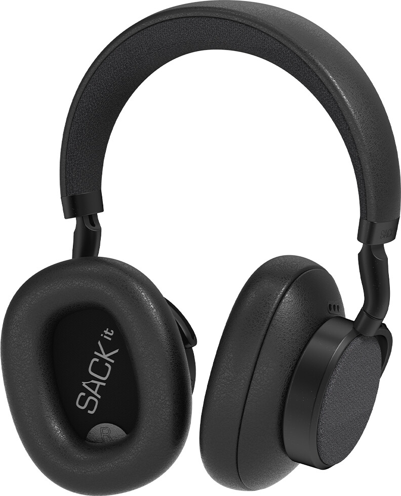 Sackit - Touch 400 Hybrid Anc Over-Ear Hovedtelefoner - Sort