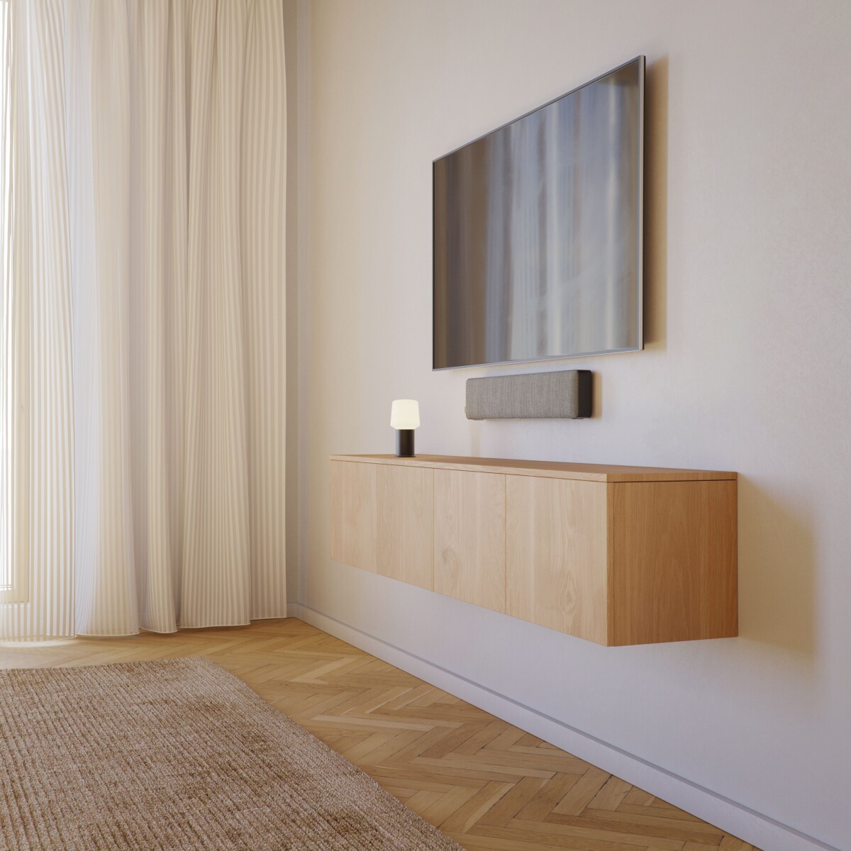 Sackit - Wave Grå Soundbar