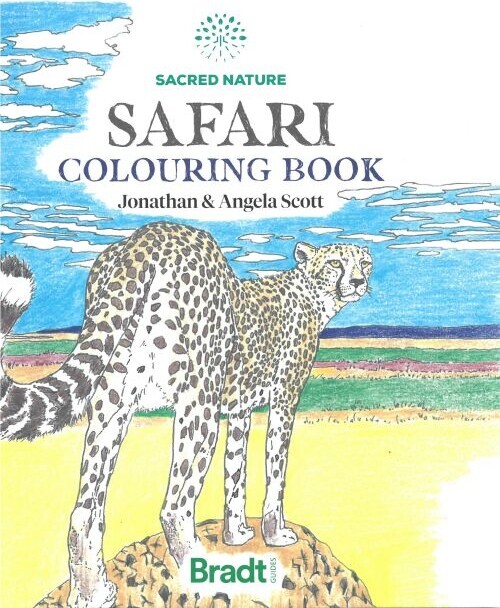 Bradt - Sacred Nature Safari Colouring Book af Jonathan Scott - English ...