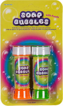 Sæbebobler Sæt Med Spil - 50 Ml - 2 Stk