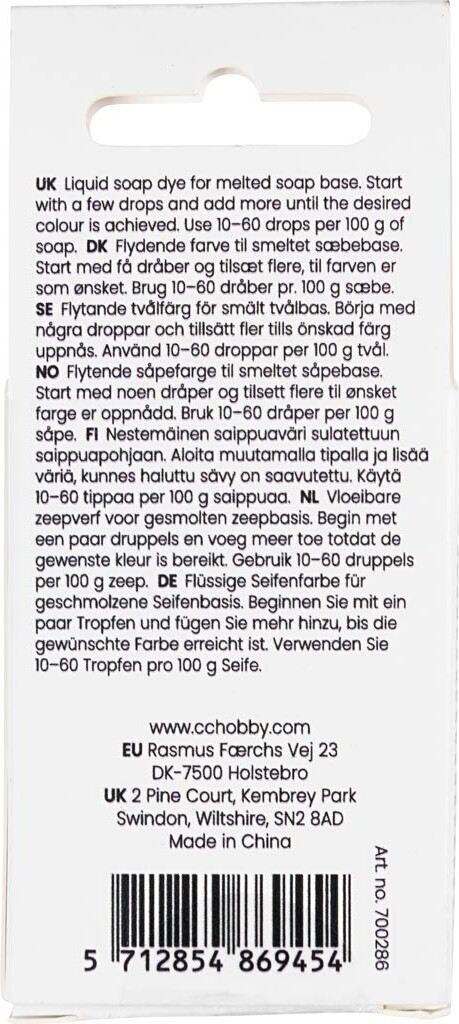 Sæbefarve - Beige - 10 Ml