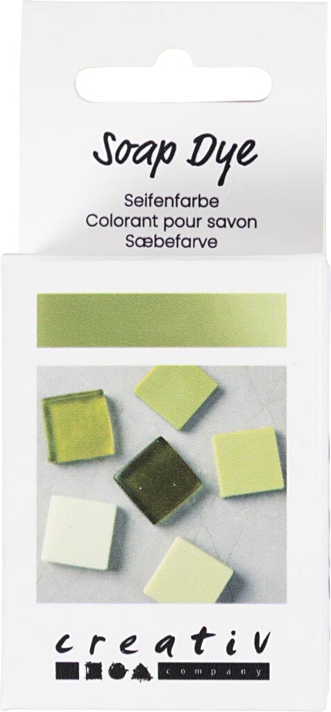 Sæbefarve - Grøn - 10 Ml
