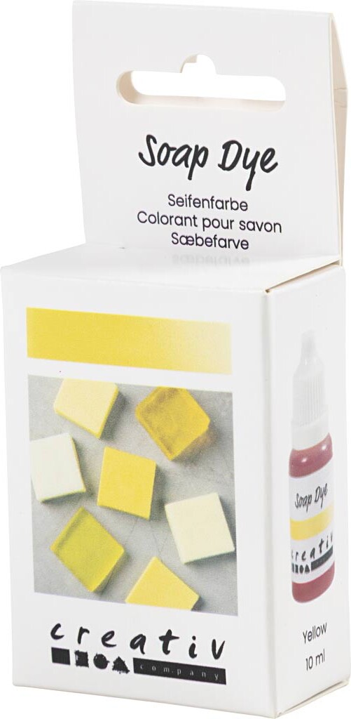 Sæbefarve - Gul - 10 Ml