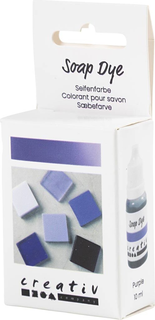Sæbefarve - Lilla - 10 Ml