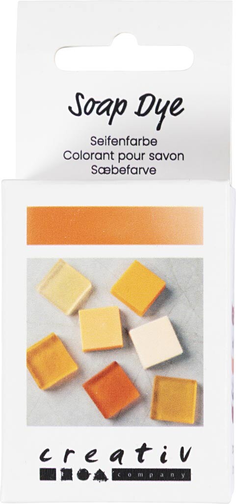 Sæbefarve - Orange - 10 Ml