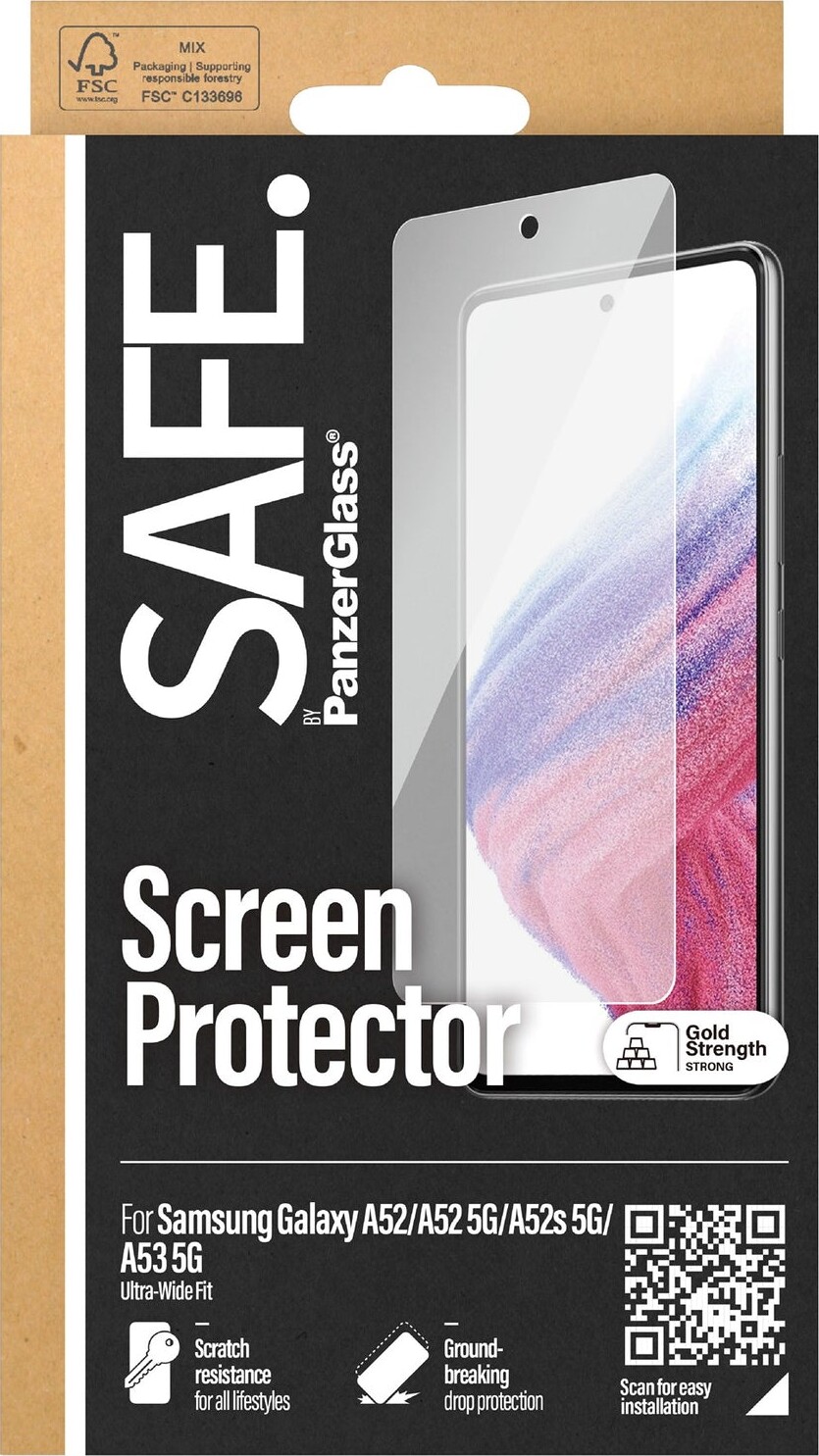 Safe By Panzerglass - Skærmbeskyttelse - Samsung Galaxy A52A52 5Ga52S
