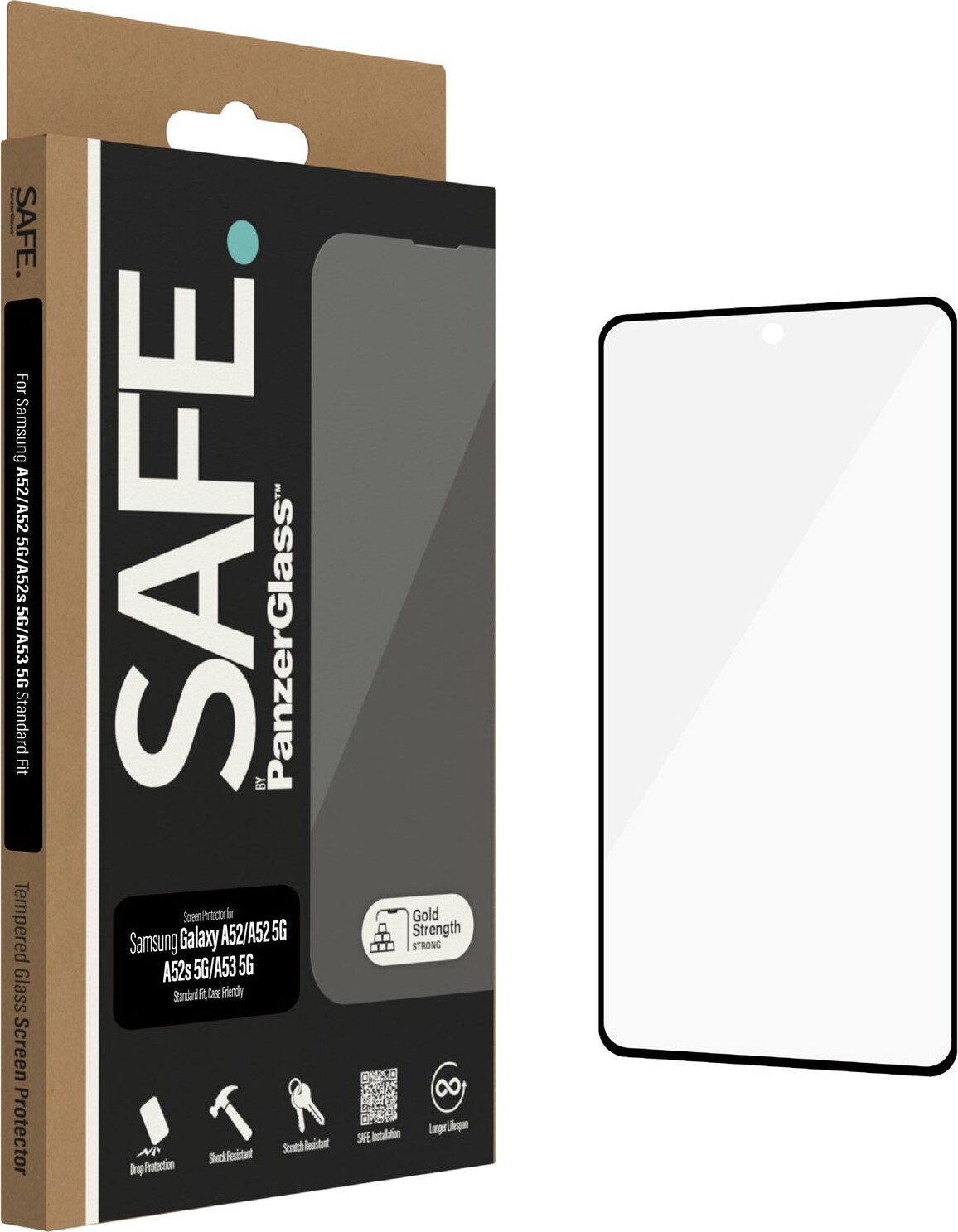 Safe By Panzerglass - Skærmbeskyttelse - Samsung Galaxy A52A52 5Ga52S