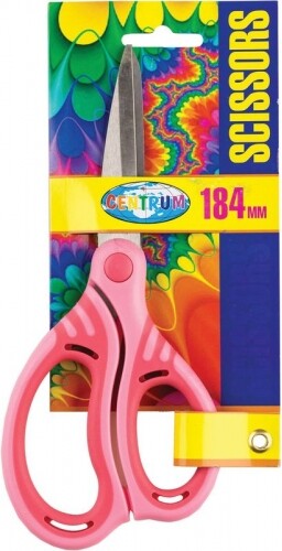 Saks Med Gummigreb 184 Mm - Assorterede Farver - Centrum