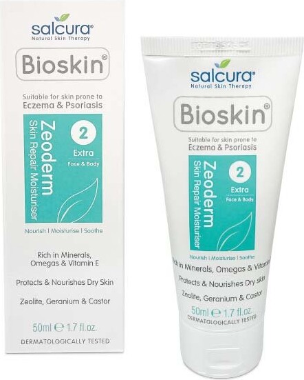 Salcura - Bioskin Zeoderm Skin Repair Moisturiser 50 Ml - Dagcreme