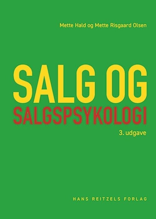 Salg Og Salgspsykologi
