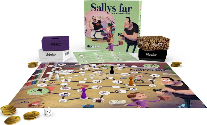 Sallys Far - Bandekassespillet
