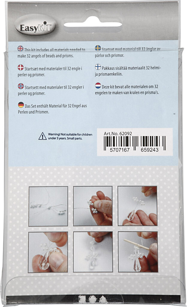 Saml-Selv Engle - H 2 8 Cm - 32 Stk