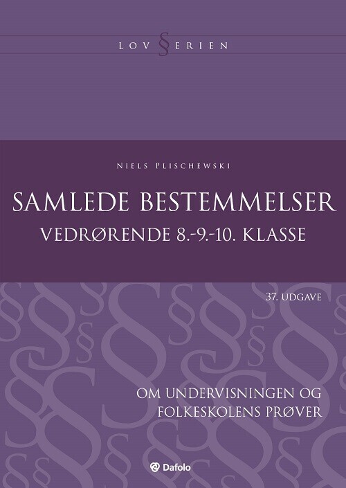 Samlede Bestemmelser 37 Udgave
