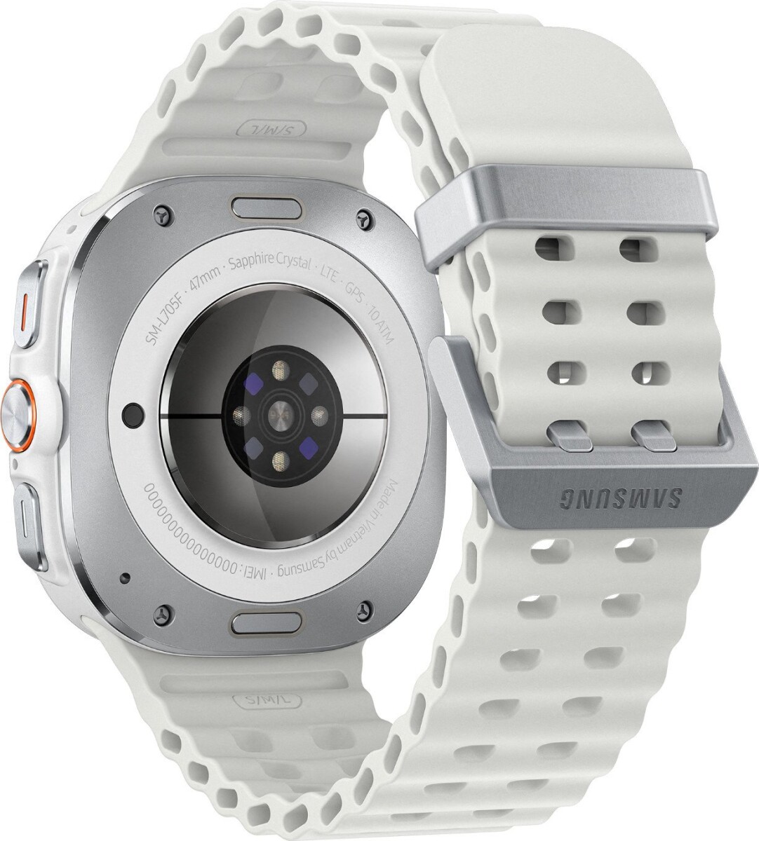 Samsung - Galaxy Watch Ultra 2025 - 47 Mm - Titanium Hvid