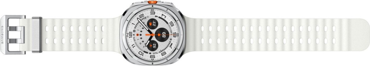 Samsung - Galaxy Watch Ultra 2025 - 47 Mm - Titanium Hvid